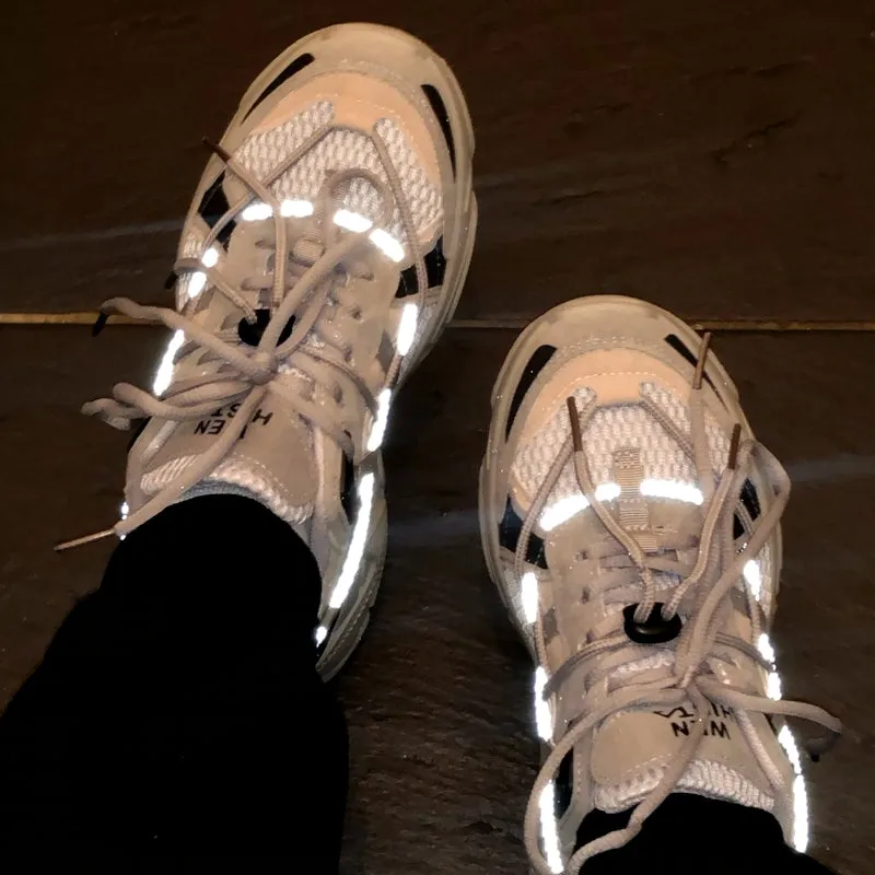 Fashion Women Platform Breathable Casual Sport Shoe