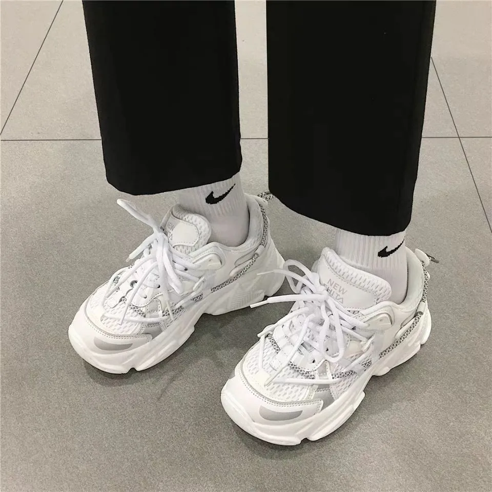 Fashion Women Platform Breathable Casual Sport Shoe