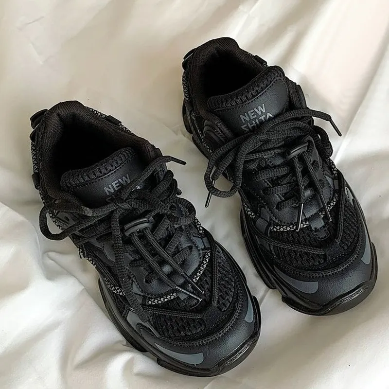 Fashion Women Platform Breathable Casual Sport Shoe