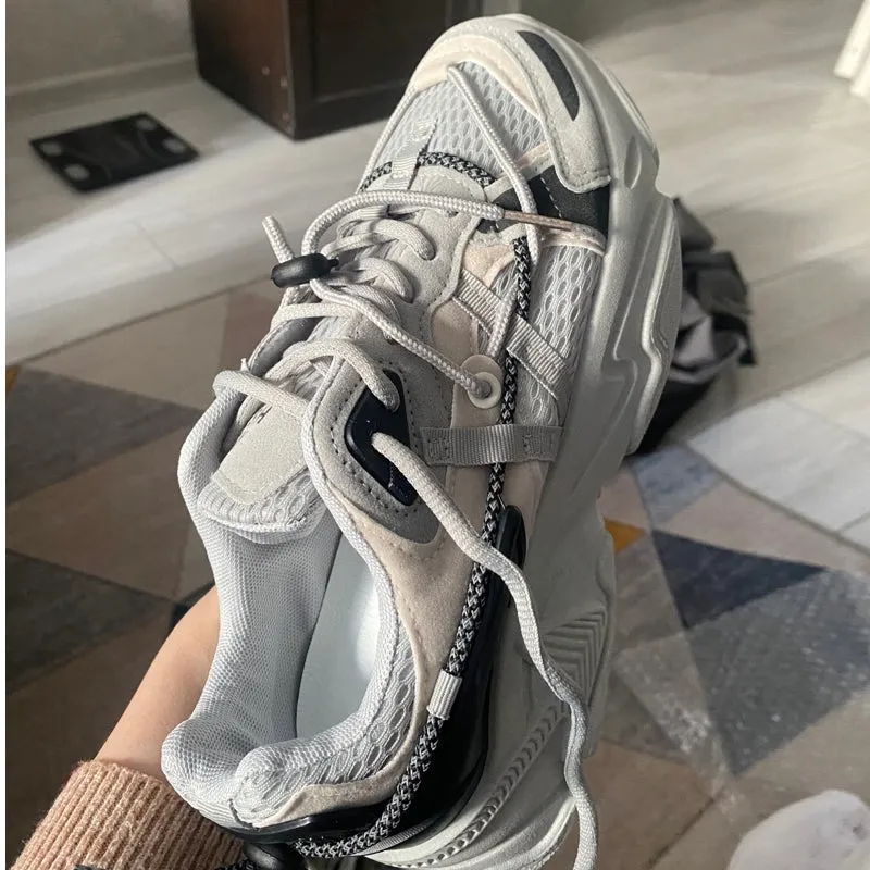 Fashion Women Platform Breathable Casual Sport Shoe
