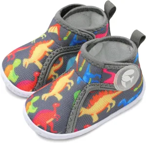 FEETCITY Lightweight Baby Sock Shoes Baby Walking Shoes Boys Girls Infant High-Top Shoe 12-18 Months