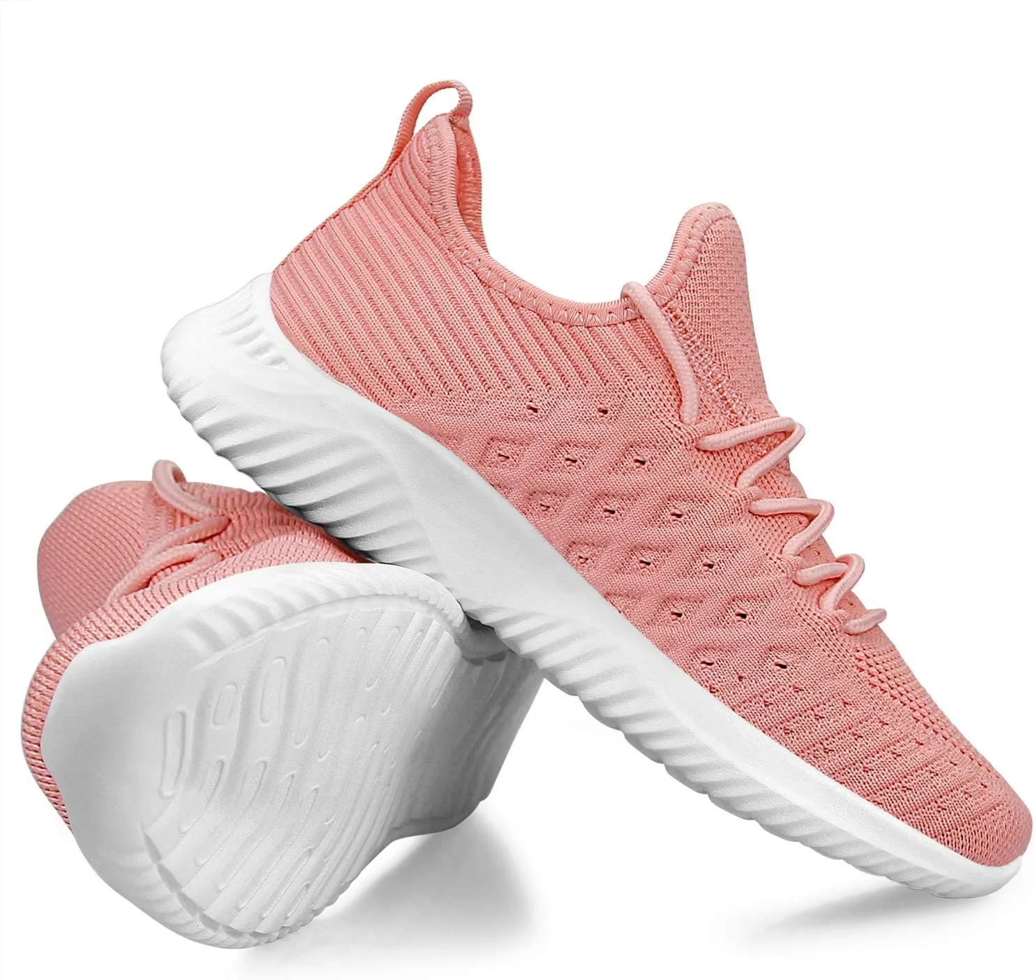 Feethit Womens Slip On Walking Shoes Non Slip Running Shoes Breathable Workout Shoes Lightweight Gym Sneakers