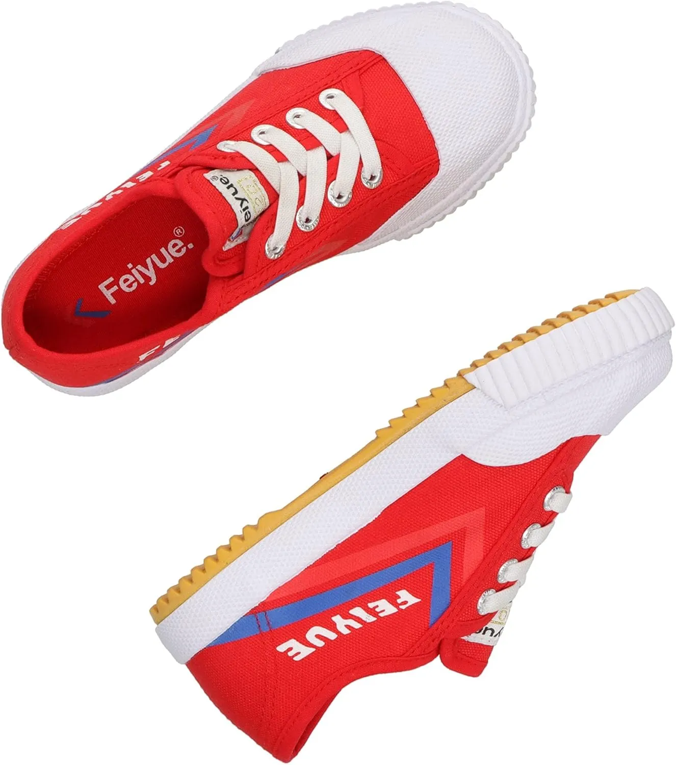 FEIYUE Fe Lo 1920 Kids No-Tie Elastic Lace Shoes, Unisex Low Top Childrens Sneakers for Martial Arts, Parkour, and Great for Every Day Casual Wear