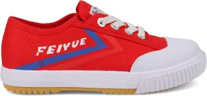 FEIYUE Fe Lo 1920 Kids No-Tie Elastic Lace Shoes, Unisex Low Top Childrens Sneakers for Martial Arts, Parkour, and Great for Every Day Casual Wear