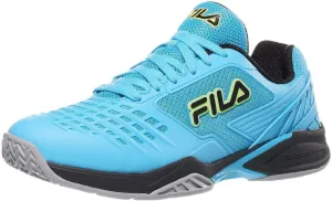 Fila Axilus 2 Energized Mens Tennis Shoe Hawaiian Ocean/Silver Sconce/Black (US Footwear Size System, Adult, Men, Numeric, Medium, 8.5)