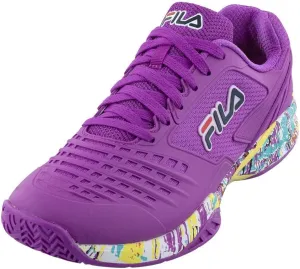 Fila Women`s Axilus 2 Energized Tennis Shoes Purple Cactus Flower and White