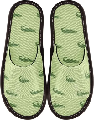 Fisyme Slippers for Women Men Slip-On Open Toe Indoor Outdoor House Shoes Home Slipper