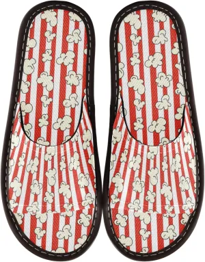 Fisyme Slippers for Women Men Slip-On Open Toe Indoor Outdoor House Shoes Home Slipper