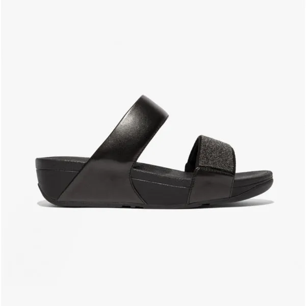 FitFlop LULU OPUL Womens Sliders Midnight Navy