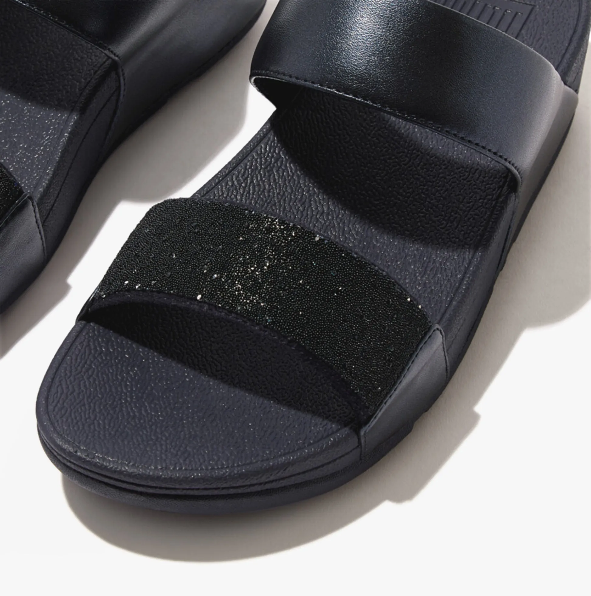 FitFlop LULU OPUL Womens Sliders Midnight Navy
