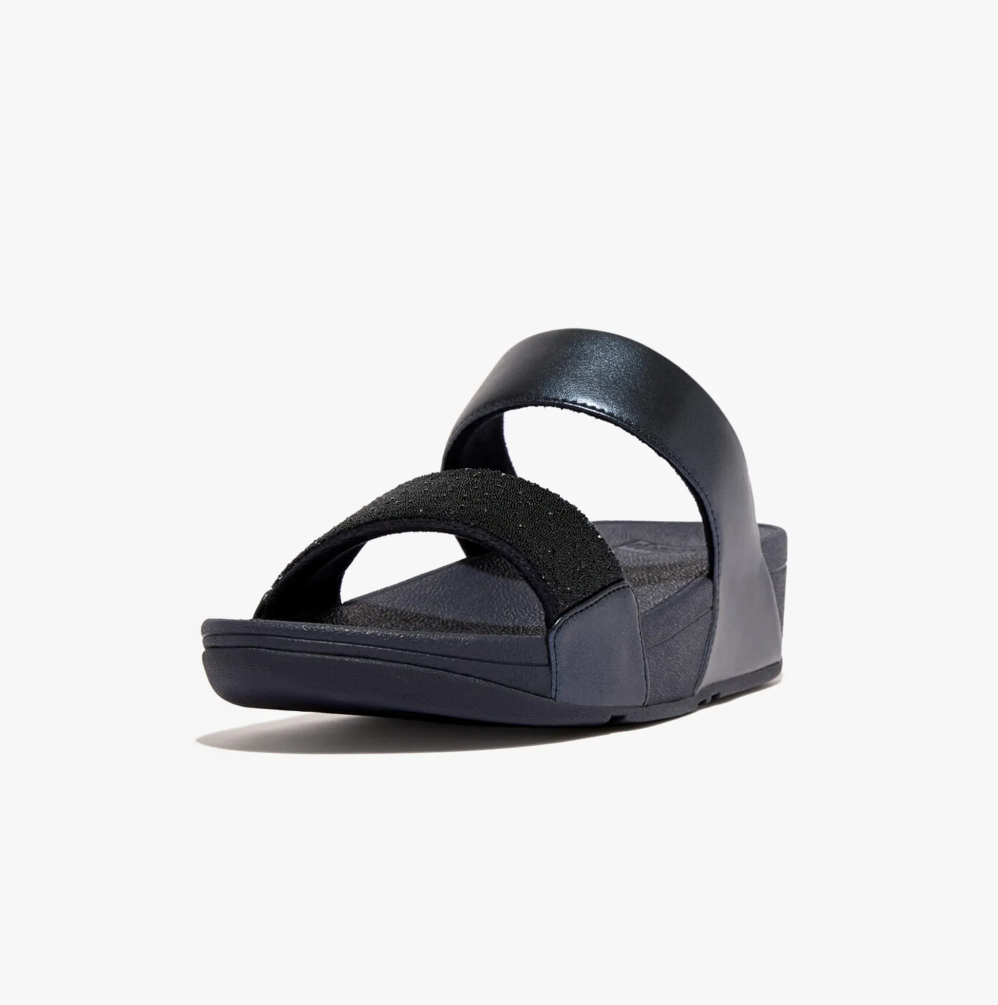 FitFlop LULU OPUL Womens Sliders Midnight Navy