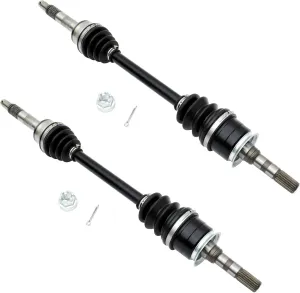 FKG Front Left and Right 59266-0034, 39158-1102 CV Axle fit for 1998-2002 Kawasaki Mule 2510, 2001-2008 Kawasaki Mule 3010, 2009-2019 Kawasaki Mule 4010, Set of 2