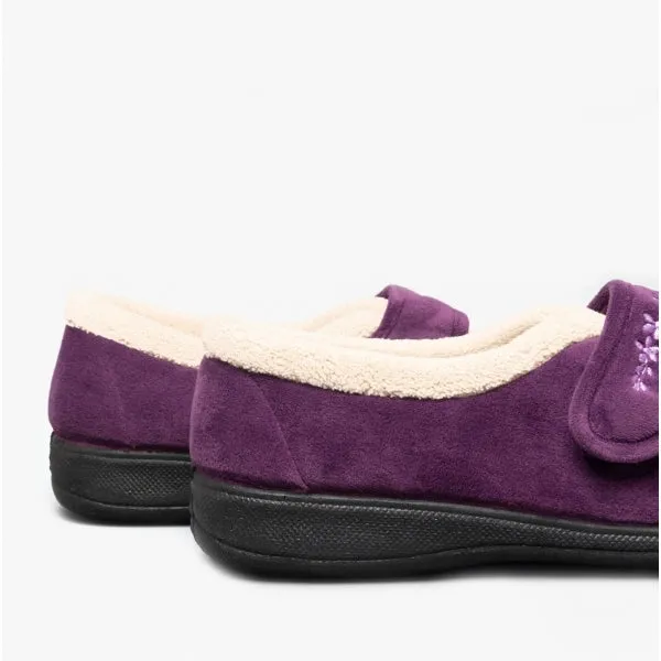 Fleet & Foster CAPA Womens Slippers Plum