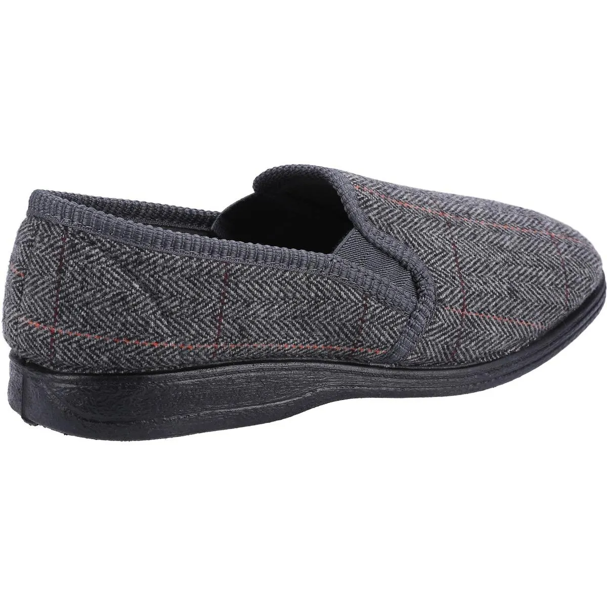 Fleet & Foster Mitchell Slip On Slipper Grey