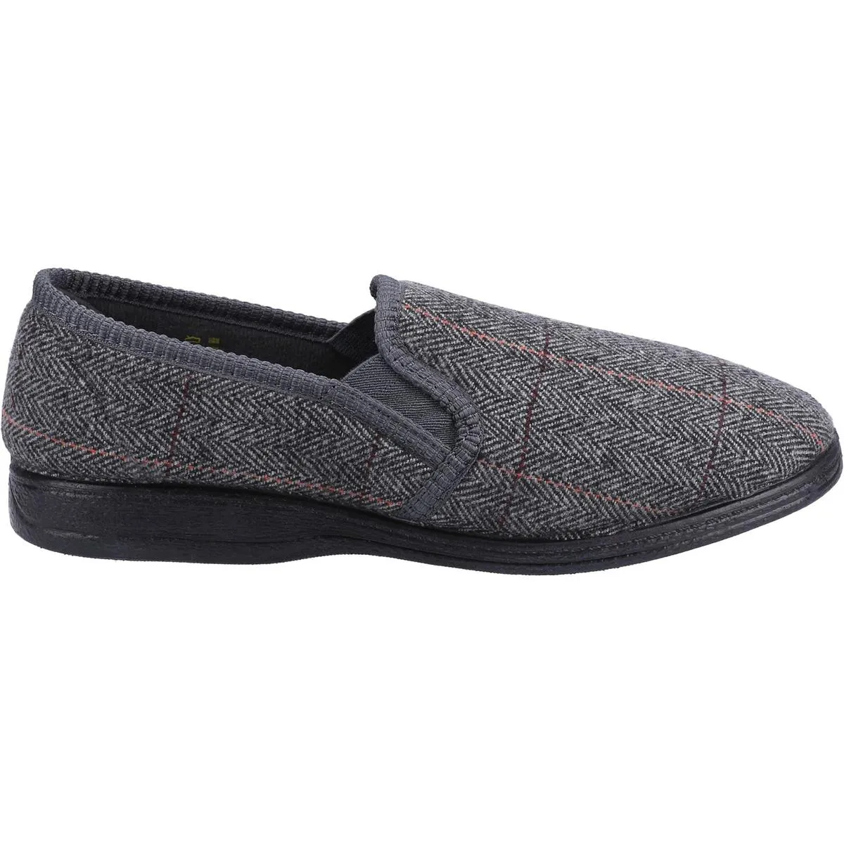 Fleet & Foster Mitchell Slip On Slipper Grey