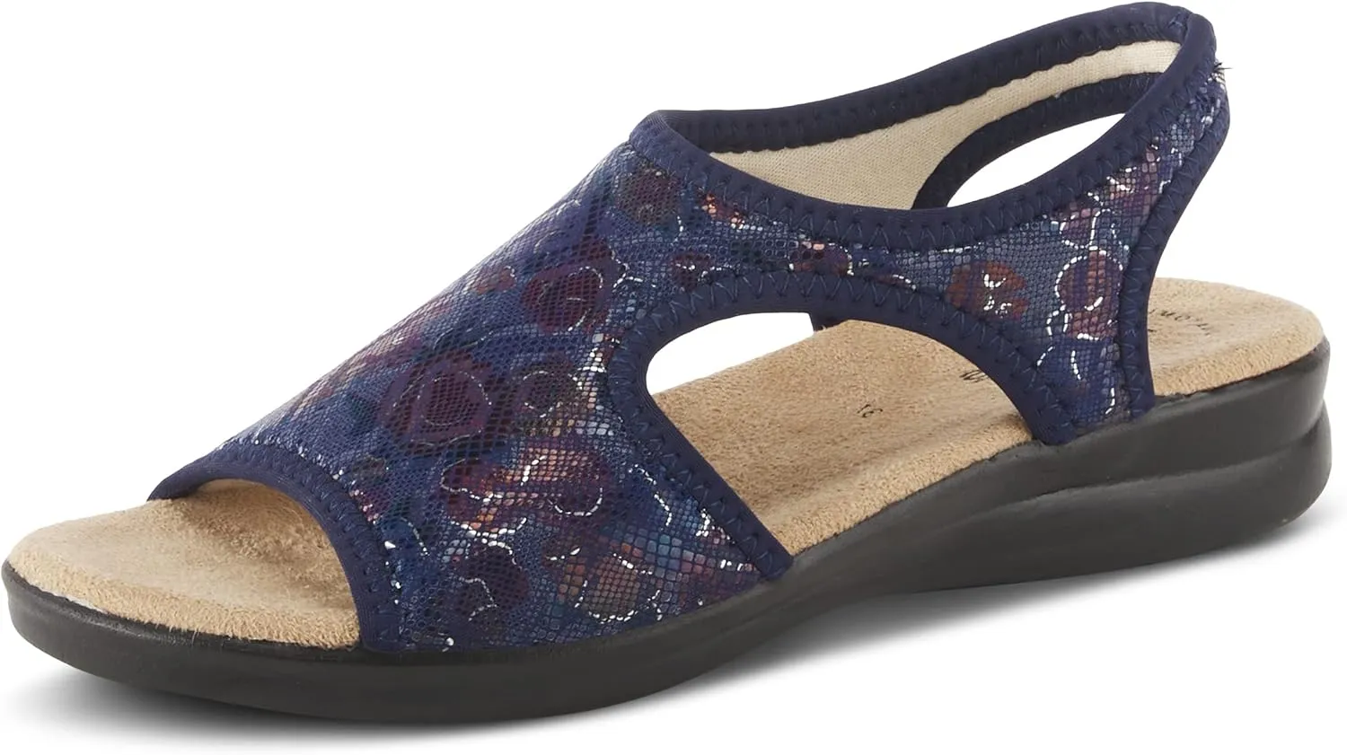 Flexus Women's Nyaman-Floral Slingback Sandal