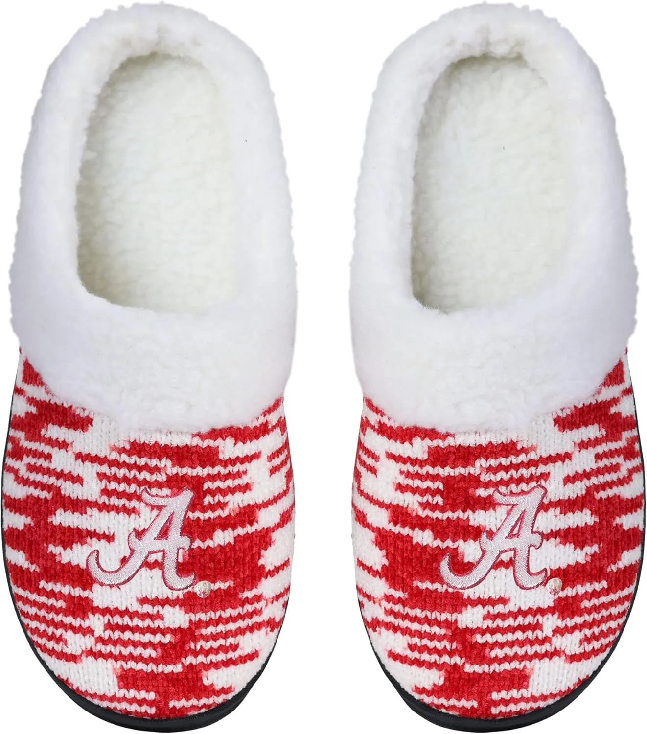 FOCO NFL Sherpa Lined Colorblend Cup Sole Slippers