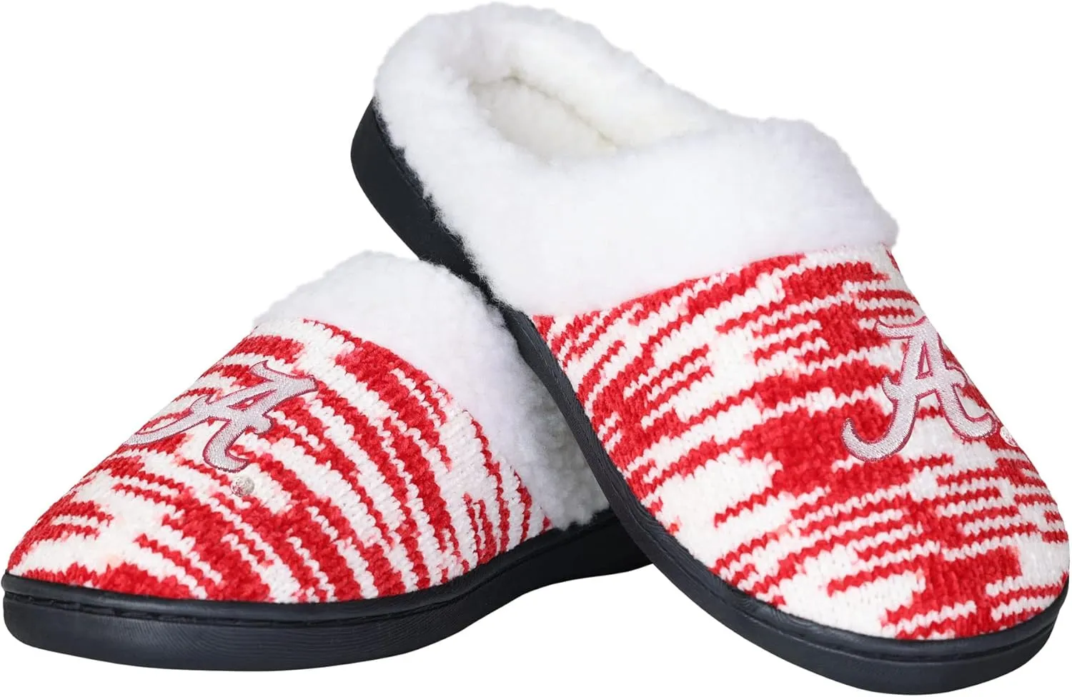 FOCO NFL Sherpa Lined Colorblend Cup Sole Slippers