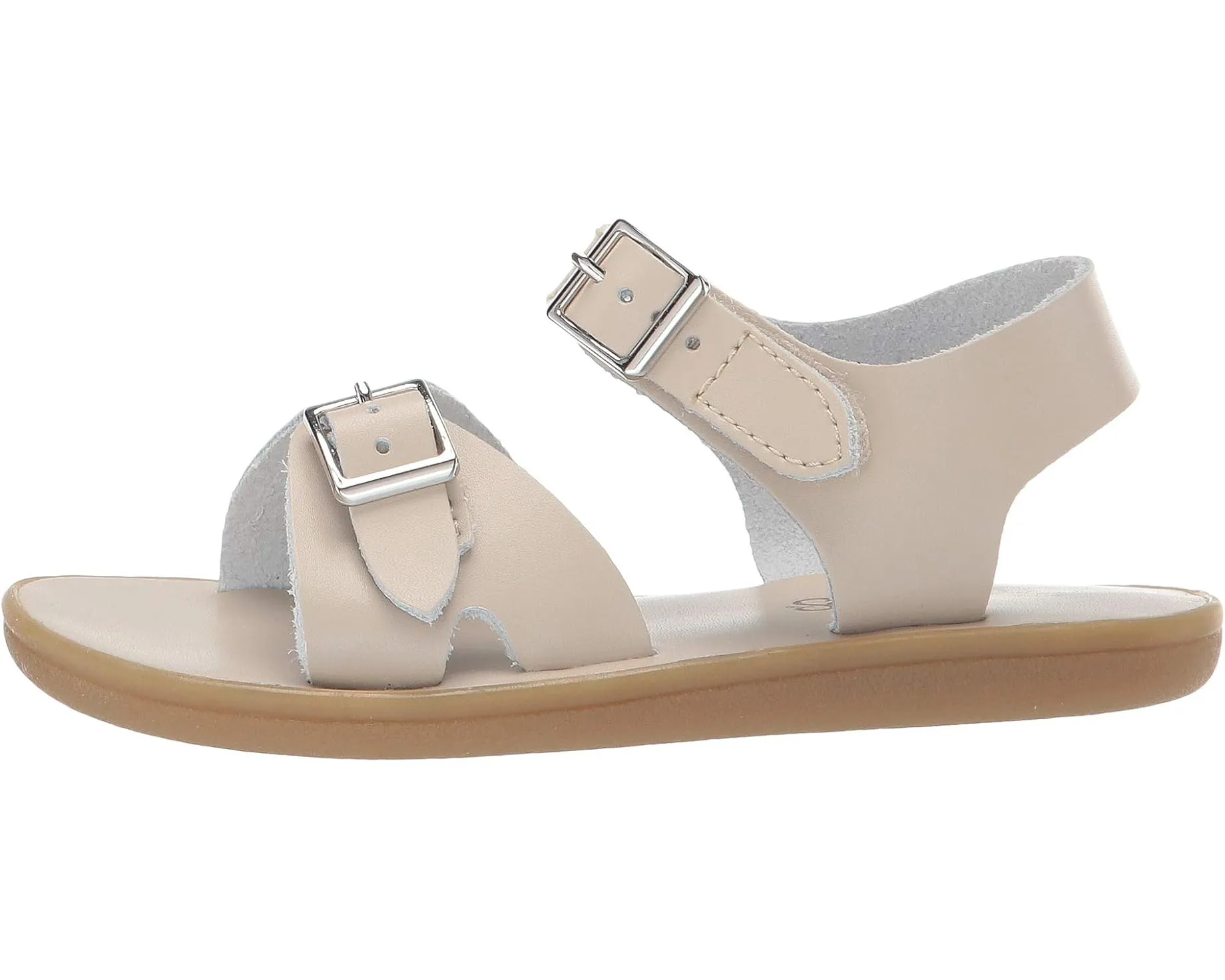 Footmates Eco-Tide Sandal - Ecru Microfiber