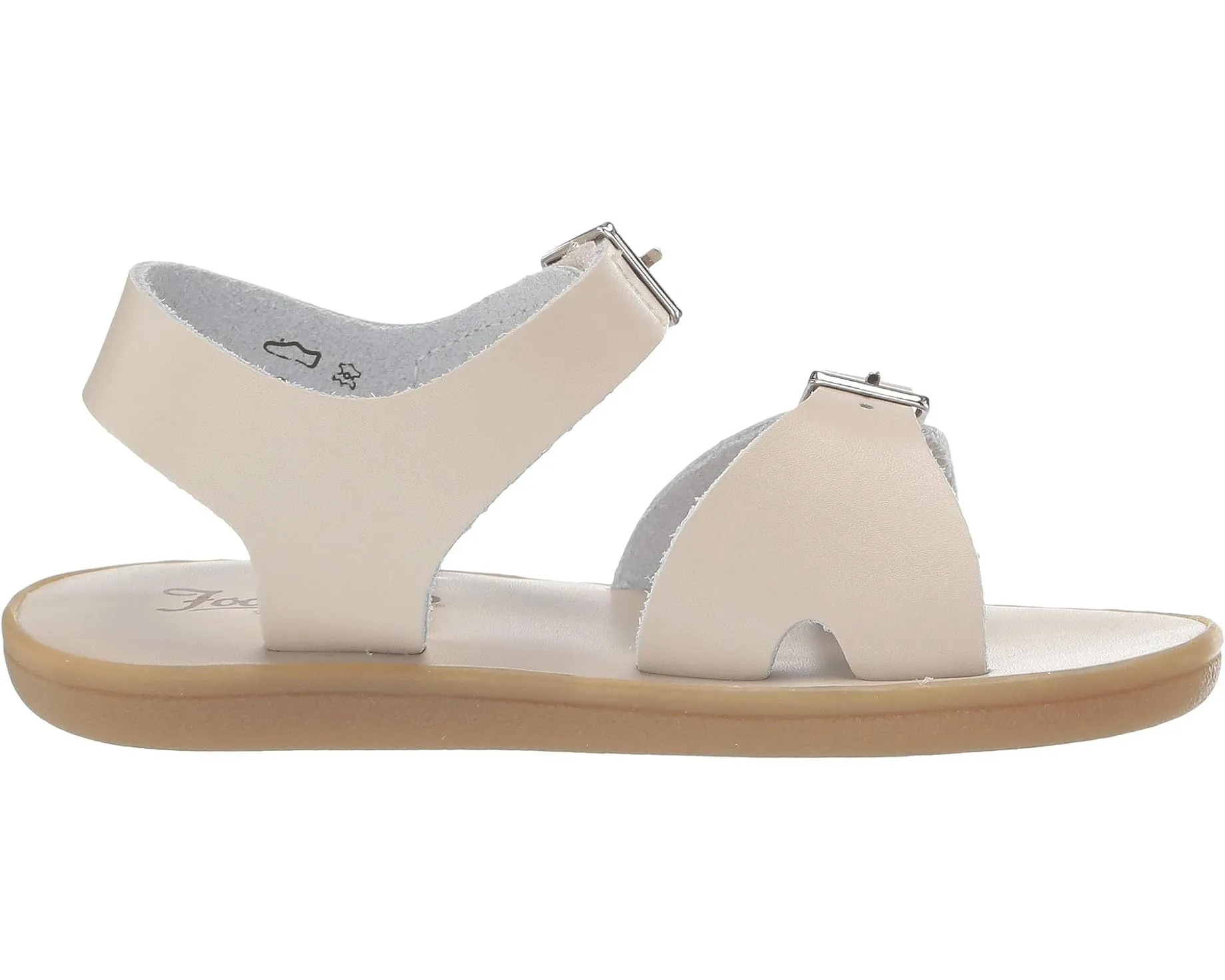 Footmates Eco-Tide Sandal - Ecru Microfiber