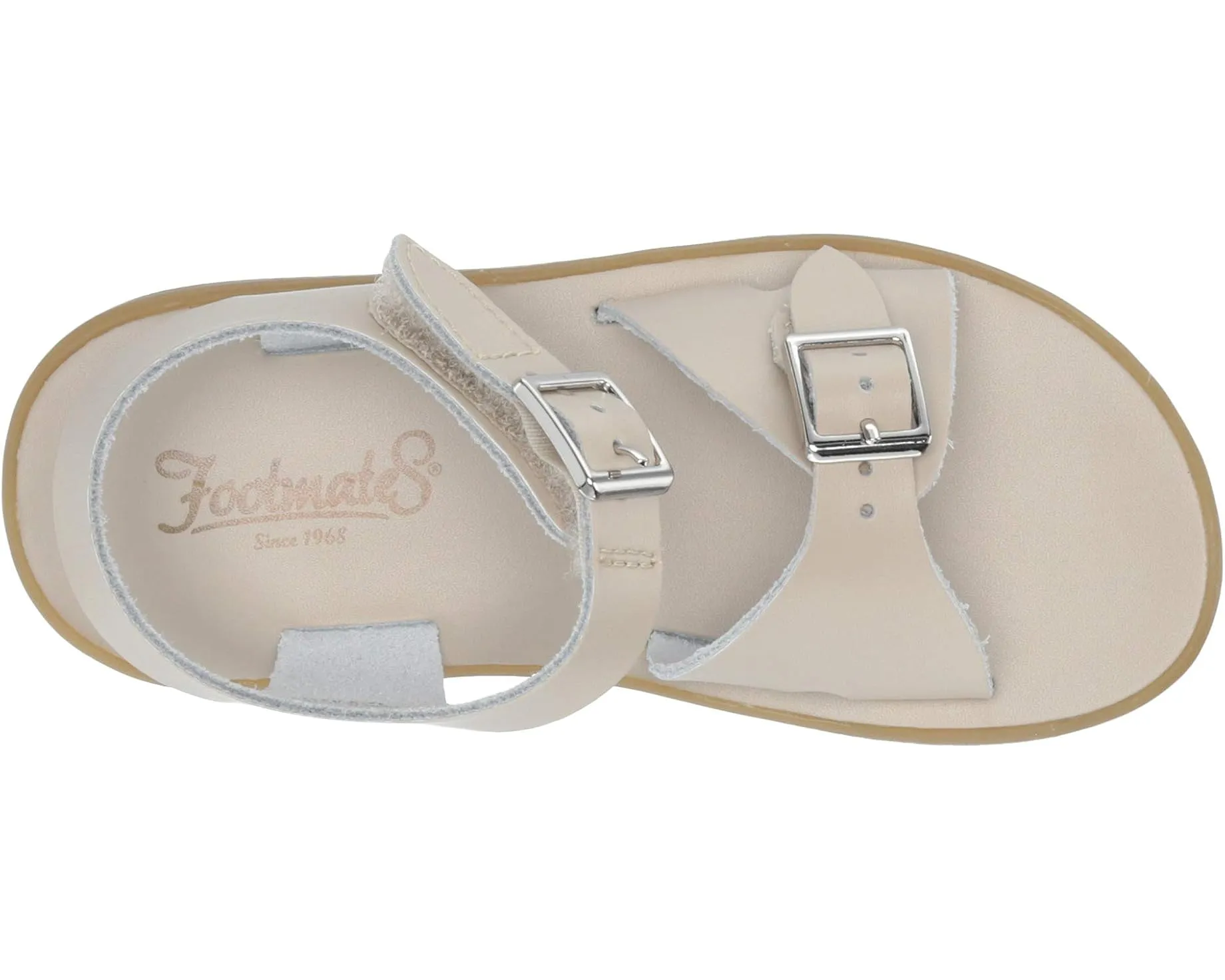 Footmates Eco-Tide Sandal - Ecru Microfiber