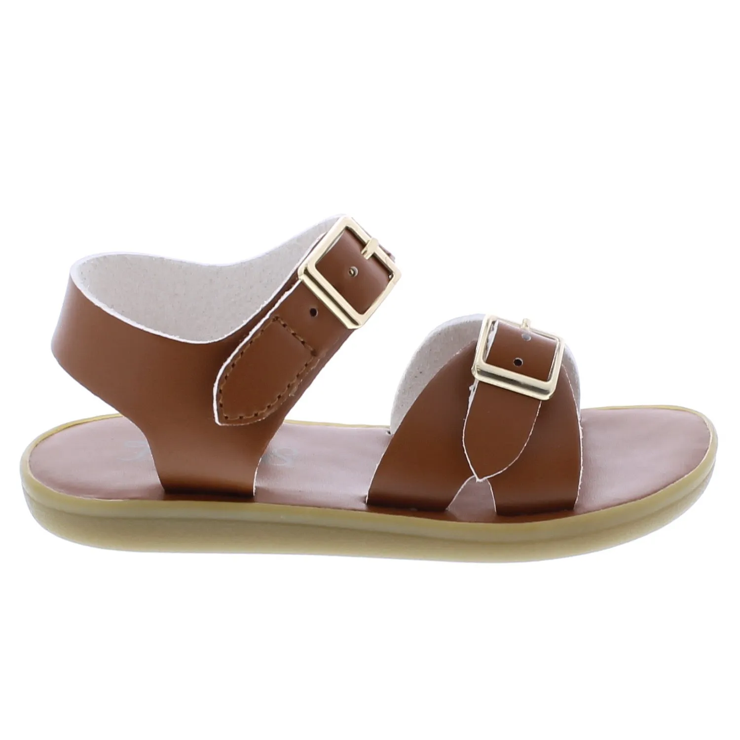 Footmates Eco-Tide Sandal - Tan Microfiber