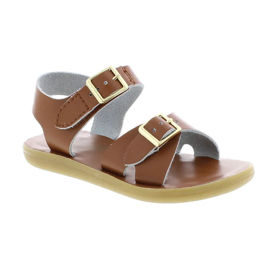 Footmates Eco-Tide Sandal - Tan Microfiber