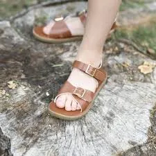 Footmates Eco-Tide Sandal - Tan Microfiber