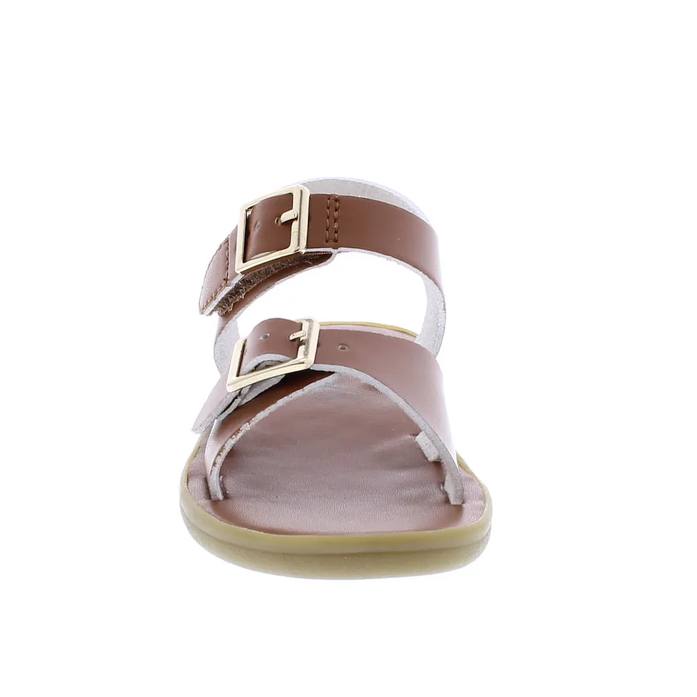 Footmates Eco-Tide Sandal - Tan Microfiber