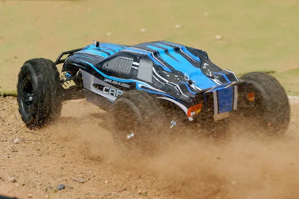 FTX5543  FTX CARNAGE 1/10 BRUSHLESS TRUCK 4WD RTR W/LIPO & CHARGER
