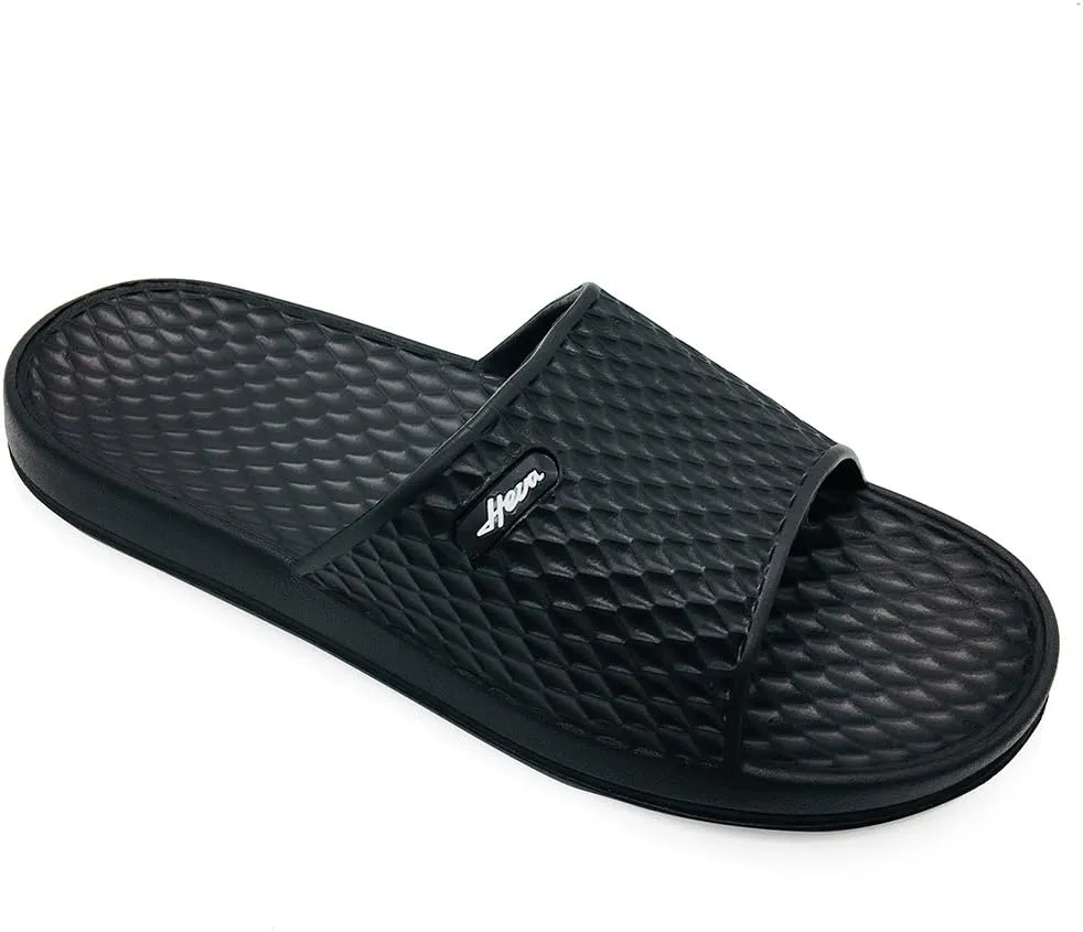 FUNKYMONKEY Mens Bathroom Shower Slippers Indoor Home Beach Non Slip Sandal