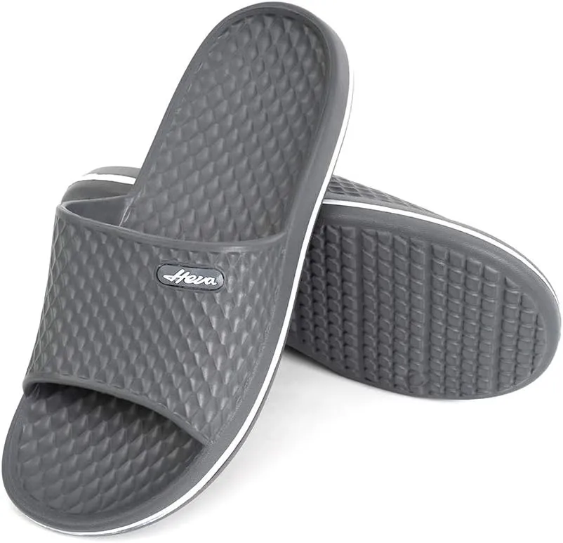 FUNKYMONKEY Mens Bathroom Shower Slippers Indoor Home Beach Non Slip Sandal