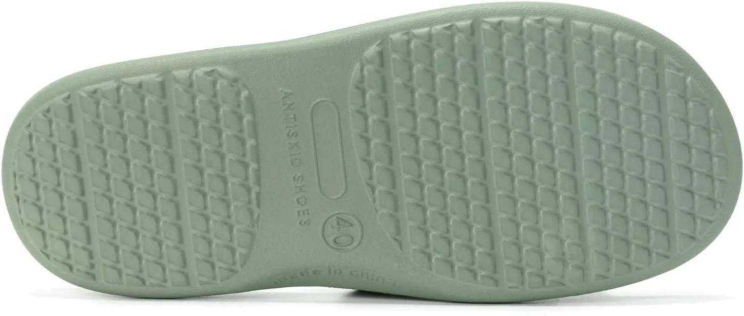 FUNKYMONKEY Mens Bathroom Shower Slippers Indoor Home Beach Non Slip Sandal