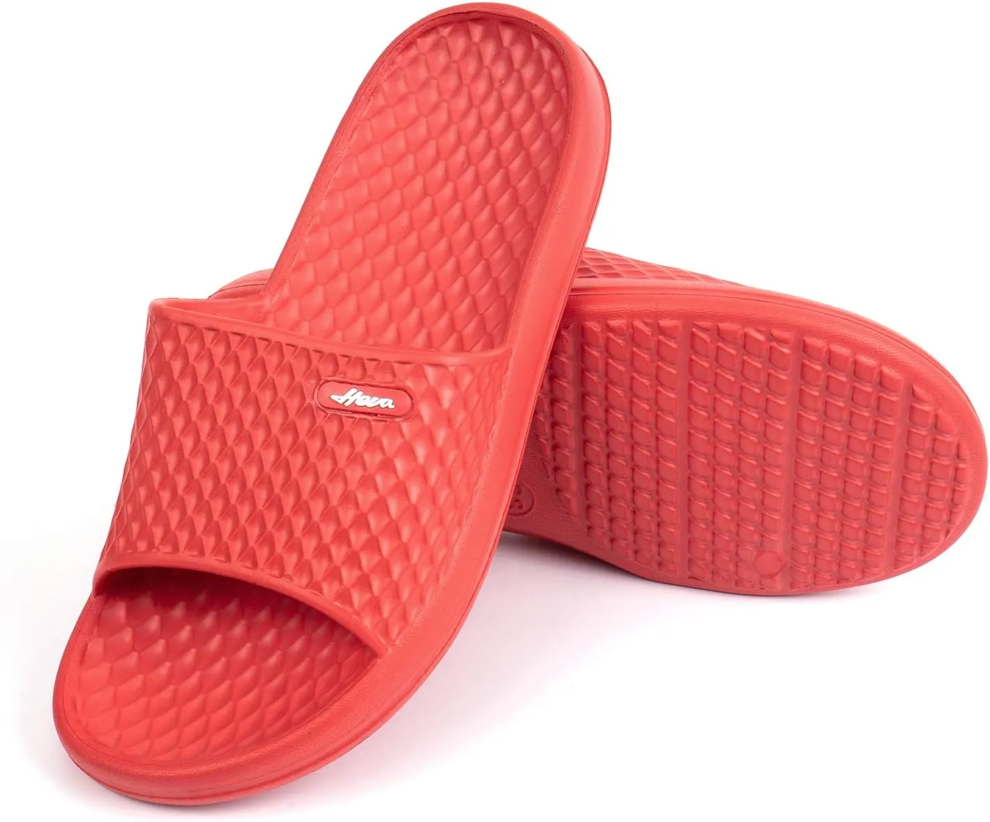 FUNKYMONKEY Womens Bathroom Shower Slippers Indoor Home Beach Non Slip Sandal