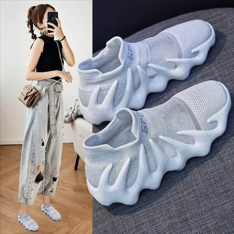 Futuristic Korean Comfy Breathable Shoes