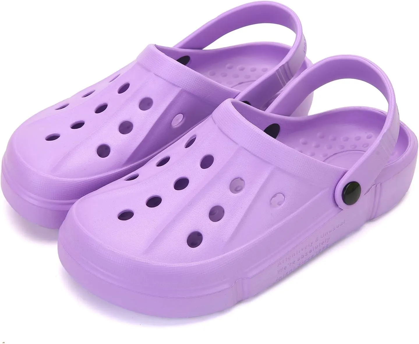 FZUU Mens Women Breathable Garden Clogs Comfortable Slip On Beach Sandals Lightweight Slippers Water Shoes