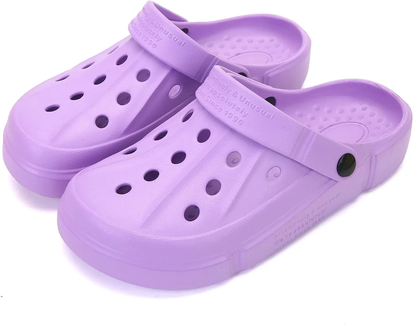 FZUU Mens Women Breathable Garden Clogs Comfortable Slip On Beach Sandals Lightweight Slippers Water Shoes