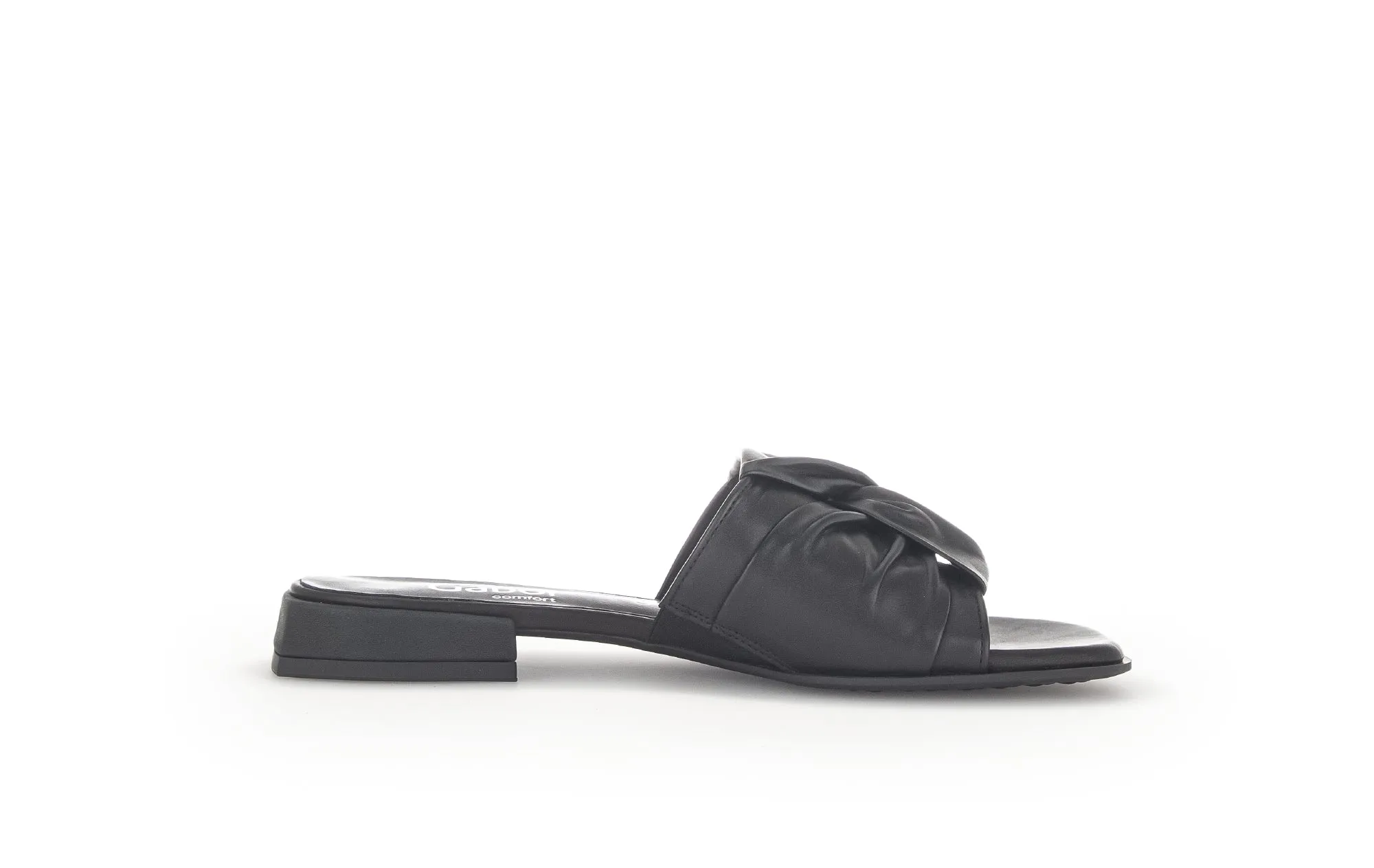 GABOR - 22.803.57 FLAT MULE - BLACK