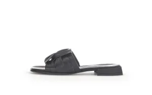 GABOR - 22.803.57 FLAT MULE - BLACK