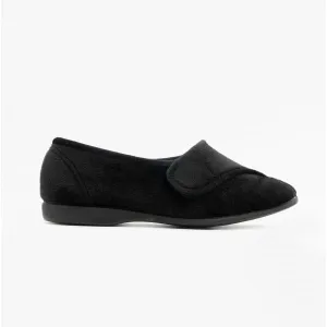 GBS AUDREY STRAP Womens Slippers Black