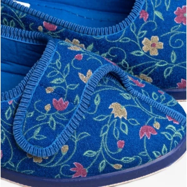 GBS WILMA Womens Slippers Blue