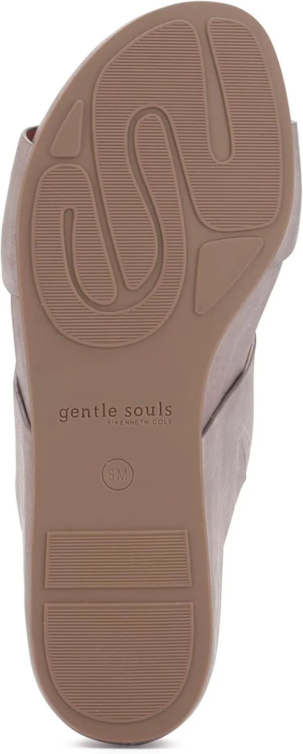 Gentle Souls by Kenneth Cole Women's Gisele Two Strap Heeled Sandal