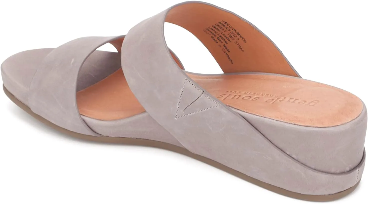 Gentle Souls by Kenneth Cole Women's Gisele Two Strap Heeled Sandal