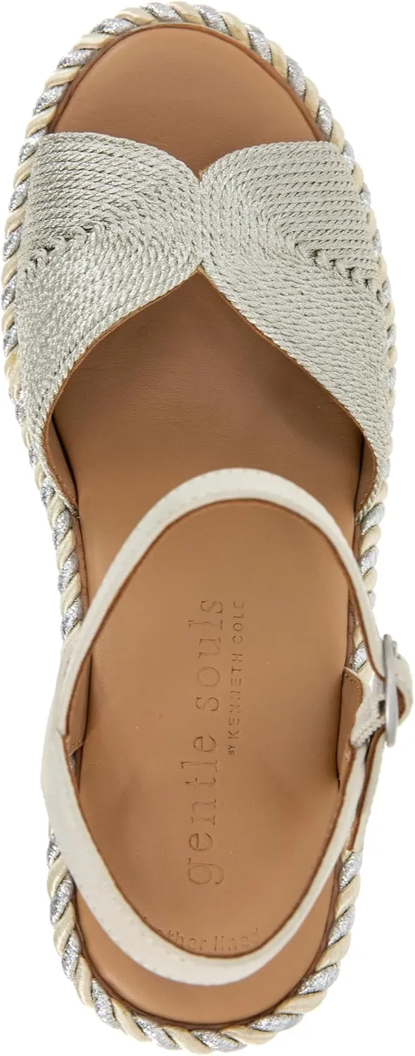 Gentle Souls by Kenneth Cole Women's Nola Wedge Sandal