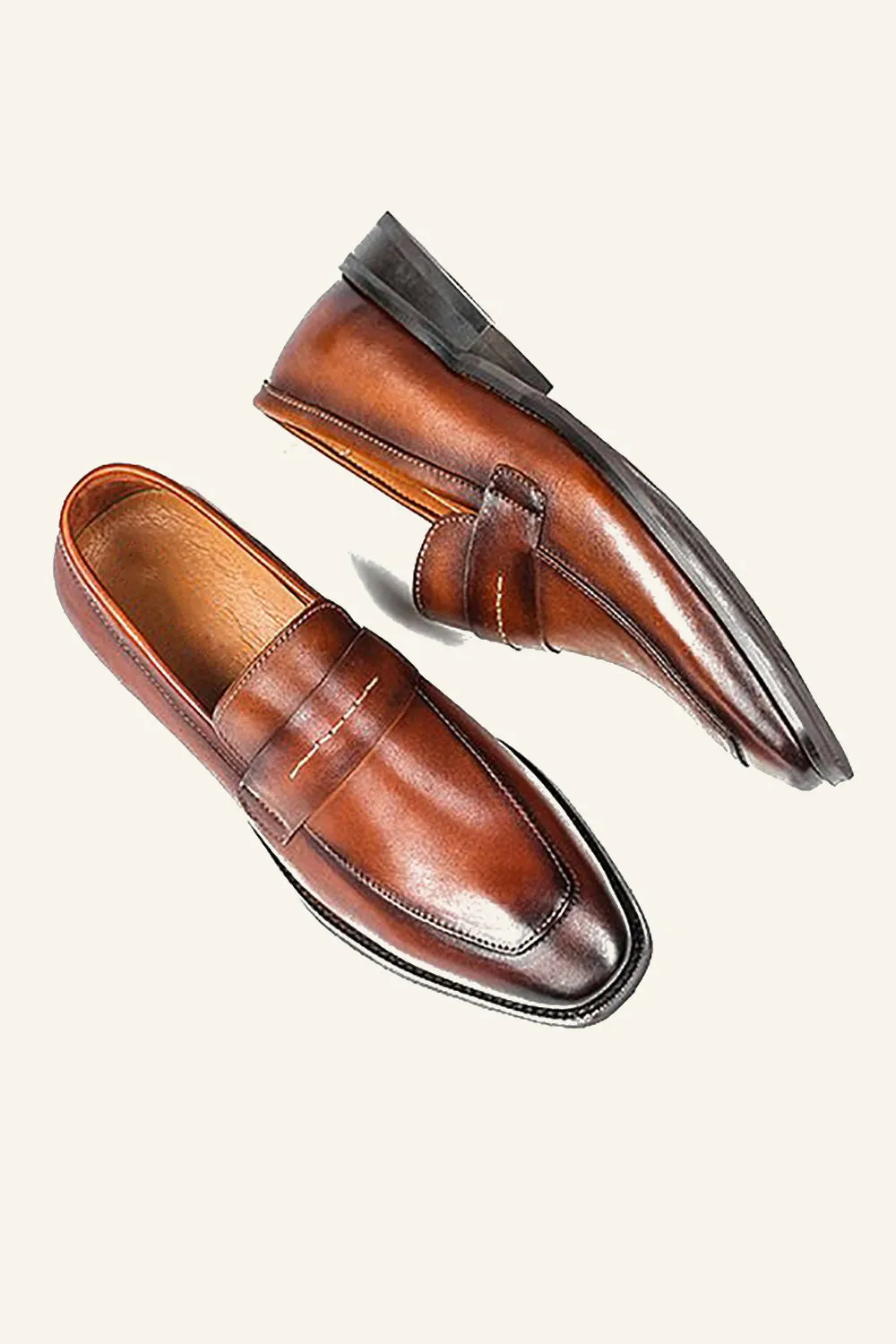 Genuine Leather Breathable All Match Men's Shoes
