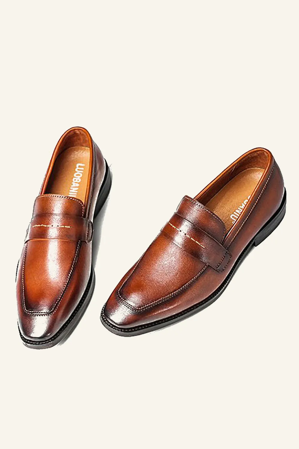 Genuine Leather Breathable All Match Men's Shoes