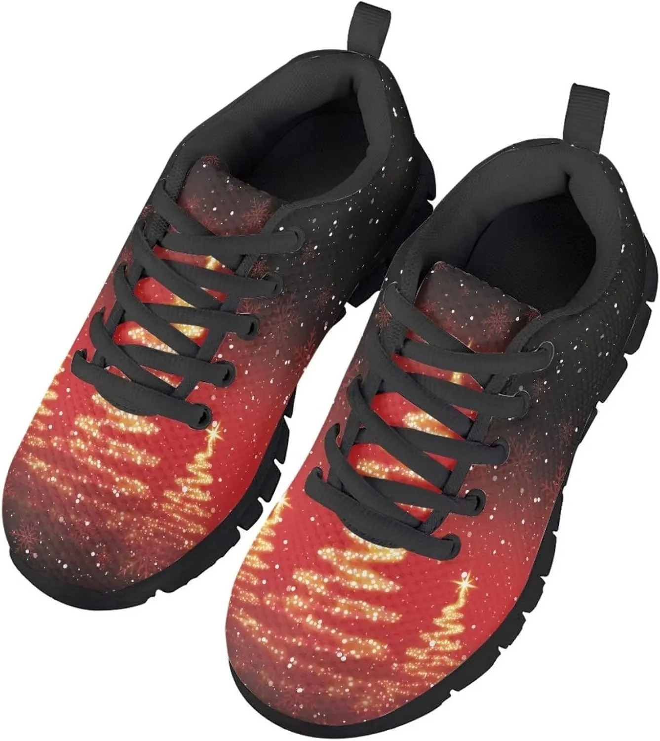 GIFTPUZZ Unisex-Child Non-Slip Runner Sneaker Walking Shoes Casual Breathable Athletic Sport Sneakers
