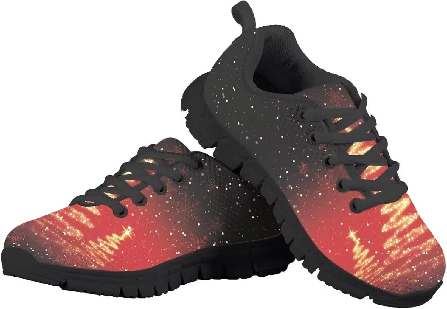 GIFTPUZZ Unisex-Child Non-Slip Runner Sneaker Walking Shoes Casual Breathable Athletic Sport Sneakers