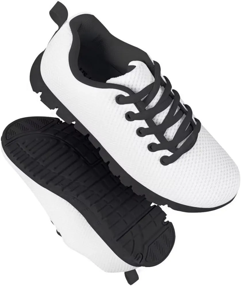 GIFTPUZZ Unisex-Child Non-Slip Runner Sneaker Walking Shoes Casual Breathable Athletic Sport Sneakers