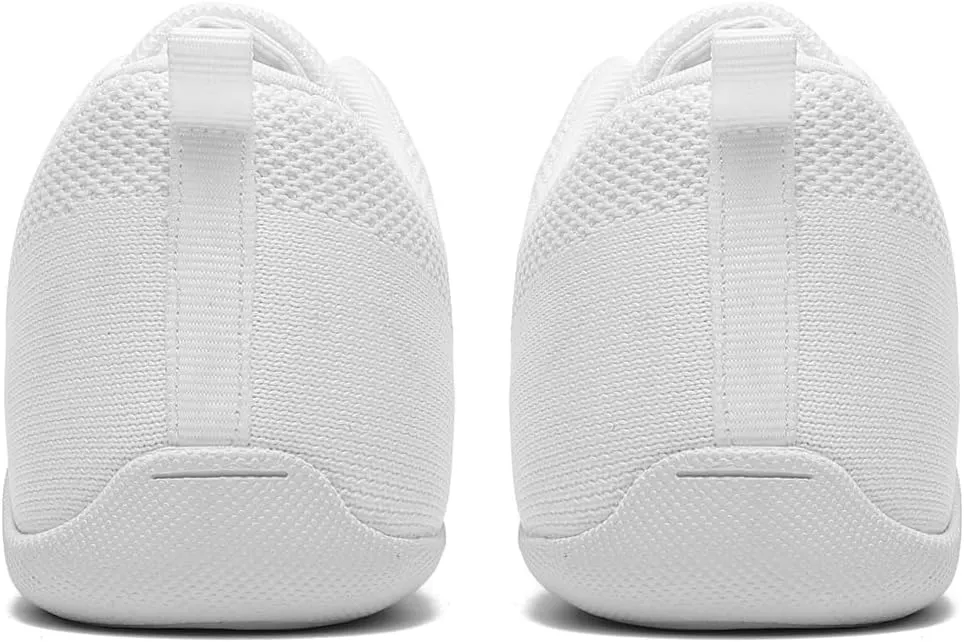 Girls Cheer Shoes White Youth Cheerleading Shoes Dance Athletic Training Breathable Dancing Lightweight Competition Comfortable Sport Sneakers